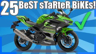 25 BEST Beginner Motorcycles Under 10K [upl. by Monie98]