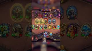 Hearthstone Battlegrounds  Varden Dawngrasp  Last round before getting first place [upl. by Maxantia986]