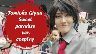 Tomioka Giyuu Sweet paradise vermake up [upl. by Radman]