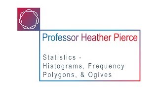 Histograms Frequency Polygons and Ogives  Newer Version Available [upl. by Erlene]