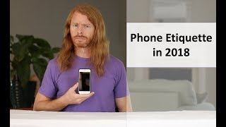 Phone Etiquette in 2018  Ultra Spiritual Life episode 91 [upl. by Retha]