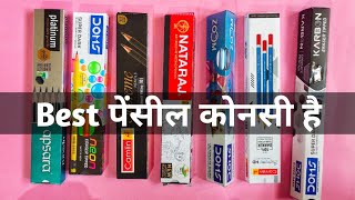 Best 7 Pencil Comparison  Best Dark Pencil  Unboxing Pencil Collection  Which Is Dark Pencil [upl. by Eran]