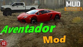 SpinTires MudRunner Mods Lamborghini Aventador [upl. by Weidar]