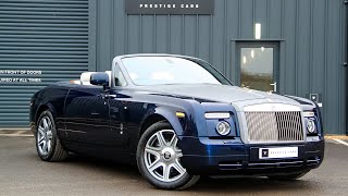 UNBELIEVABLE ROLLSROYCE PHANTOM DROPHEAD COUPE  TF PRESTIGE CARS [upl. by Annekam]