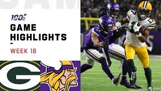 Packers vs Vikings Week 16 Highlights  NFL 2019 [upl. by Ethelred]