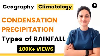 Condensation Precipitation amp Types of Rainfall  Climatology  Geography by Maam Richa [upl. by Older]