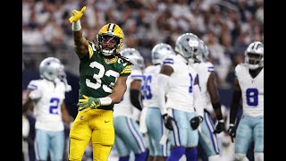 Green Bay Packers postgame locker room reaction and highlights after 4832 playoff win over Cowboys [upl. by Hpsoj]