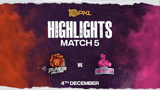 Match Highlights Puneri Paltan vs Jaipur Pink Panthers  December 4  Pro Kabaddi Season 10 [upl. by Ahsar375]