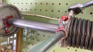 Garage Door Spring Replacement Tutorial filmed at our parts store [upl. by Timofei948]