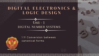 111 Conversion between canonical forms  EE403 [upl. by Bak]