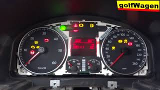 VW Golf 5 instrument cluster removal 1K0 920 854R Visteon [upl. by Nur345]