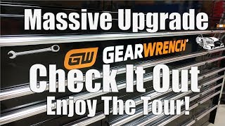 HUGE UPGRADE GearWrench 72quot Extreme Tools Series Cabinet GW722521RCBKC and Chest GW722512CHBKC [upl. by Asiilanna]