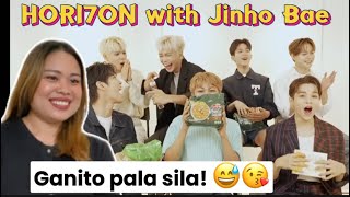 HORI7ON with Jinho Bae  Pinoy Reaction  Miss na nila ang Pancit Canton 🤣 [upl. by Nye]