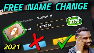 How to get name change card in free fire  Name change card in free fire [upl. by Lombardo]