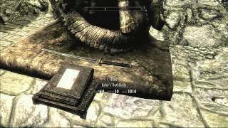 Skyrim Trophy Guide How to find Bolars Oathblade Really awesome looking sword [upl. by Ybot]