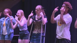 ASL program blossoms at Grimsley High School [upl. by Nevaeh]