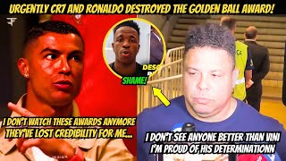 🚨¡¿Terremoto del Balón de Oro ¡Revelaciones de CR7 y Ronaldo que la FIFA no quiere que veasquot [upl. by Dolly358]