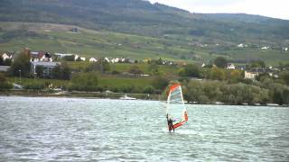 Windsurfen auf dem Rhein [upl. by Yeltsew785]