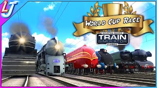 Train Simulator  Streamline Special World Cup Race [upl. by Nnayelhsa]