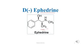 Ephedrine Uses  Structure Elucidation  Synthesis [upl. by Simonsen]