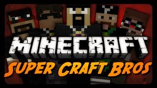 Minecraft Super Craft Bros  Round 2 amp 3  AntVenom POV [upl. by Yrdnal]