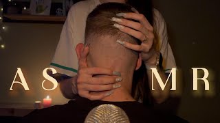 ASMR  Scalp Scratching amp Head Massage 💆🏻‍♂️🤤 [upl. by Agni]