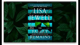 Author Lisa Jewell quotThe Family Remainsquot [upl. by Rossy]