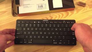 Advent Bluetooth Tablet Keyboard  Unboxing amp Device Pairing [upl. by Girish306]