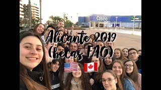 Reunión PADRES en ALICANTE 2019  BECAS FAO [upl. by Anivla468]