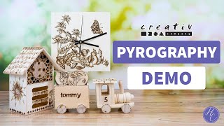 Create Craft Products like never before with Pyrography [upl. by Lebama]