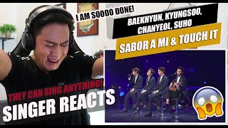 EXO  Sabor A Mi amp Touch It  SINGER REACTION [upl. by Eniarol91]