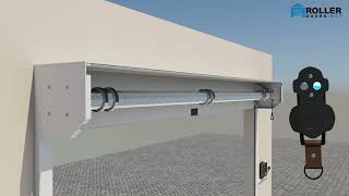 How to install a roller garage door  Mini Roll Door Installation [upl. by Joyce]