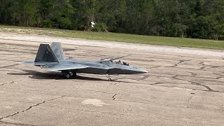 Tone Models F22 at Jets over Deland 2024 [upl. by Airotnahs943]