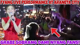 FYANG LIVE PERFORMANCE AT ARANETA CITY [upl. by Adalie]