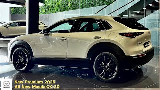 First Look 2025 All New Premium Mazda CX30 Sport  Desert Titanium Luxury Interior and Exterior [upl. by Boudreaux]