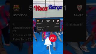 Barcelona vs sevilla resultado del partido [upl. by Fasta]