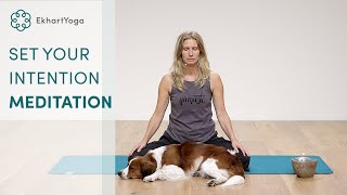 5 minutes to set a daily intention  Meditation with Esther Ekhart [upl. by Seth]