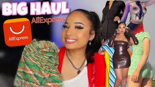 GROS TRYON HAUL ALIEXPRESS BEAUCOUP DE VÊTEMENTS ACCESSOIRES WIG… pas cher [upl. by Ahsiam520]