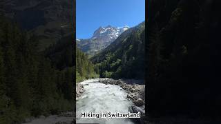 Breathtaking Hike in Switzerland swiss hiking switzerland swissbeauty explore adventure [upl. by Phira]