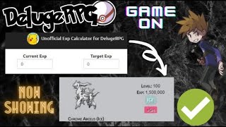 Delugerpg How to use Exp Calculator for getting Exact Exp  Easy and Working way to Get Exact Exp [upl. by Aurelius]