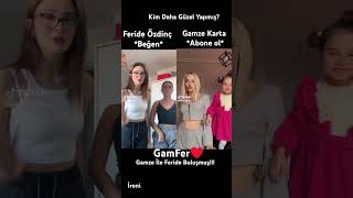 Gamze Ve Feride Buluşmuş GamzeKarta ozdincferide shorts [upl. by Cohligan]