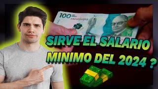 🔴SIRVE EL SALARIO MINIMO EN COLOMBIA  SALARIO MINIMO 2024 [upl. by Ainoloppa]