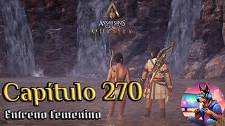 Assassin’s Creed Odyssey Capítulo 270  Entreno femenino Castellano Español [upl. by Shiekh]