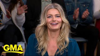 Paulina Porizkova on returning at age 54 to Sports Illustrateds 2019 swimsuit issue l GMA [upl. by Eadahs]