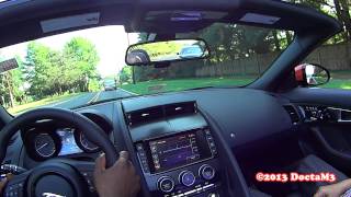 POV Jaguar FType V8S Onboard amp Incar Features Review [upl. by Frida]