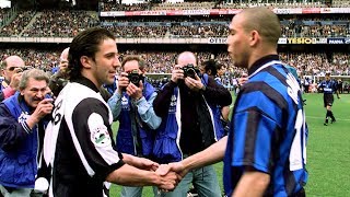 Ronaldo Fenomeno vs Del Piero  Inter vs Juventus  199798 Serie A [upl. by Leumel]