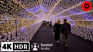 Tokyo Christmas Lights 2023  MEGA ILLUMINATIONS  4K HDR Spatial Audio [upl. by Roper388]