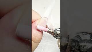 French Manicure Tutorial💅💅manicure nailart frenchmanicure nailtips naildrill nailtutorial [upl. by Attenal]