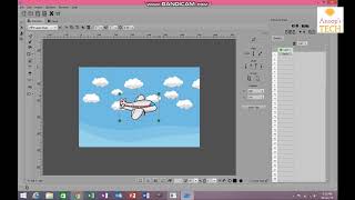 How to Animate Aeroplane in tupitube 2023 [upl. by Diego]