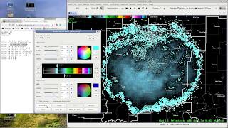 Changing AWIPS Color Tables [upl. by Ahsiner620]